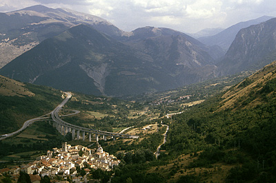 Cocullo (AQ, abruzzen, Itali); Cocullo (AQ, Abruzzo, Italy)