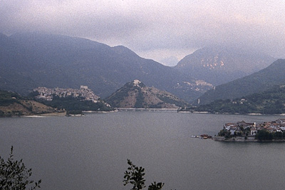 Lago del Turano (Lazio, Itali); Lago del Turano (Lazio, Italy)