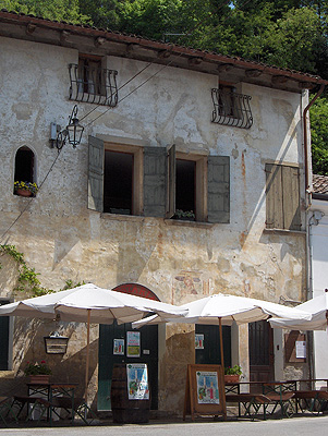 Osteria alla Rocca, Asolo (TV, Veneto, Itali); Osteria alla Rocca, Asolo (TV, Veneto, Italy)