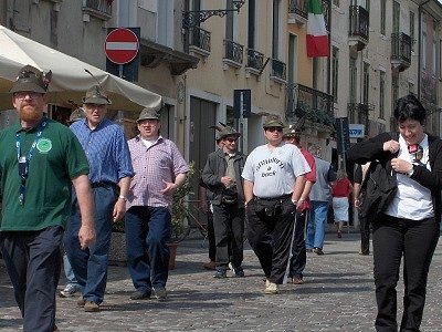 Alpini veteranen (Bassano del Grappa, Itali); Alpini veterans (Bassano del Grappa, Italy)