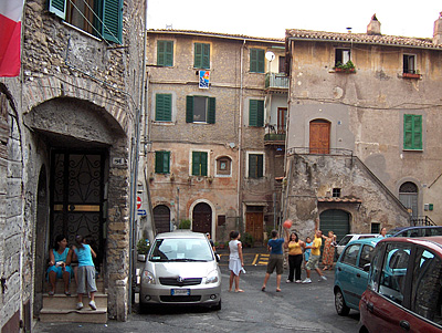 Piazza della Cittadella,Tivoli (RM, Lazio, Itali); Piazza della Cittadella, Tivoli (RM, Lzio, Italy)