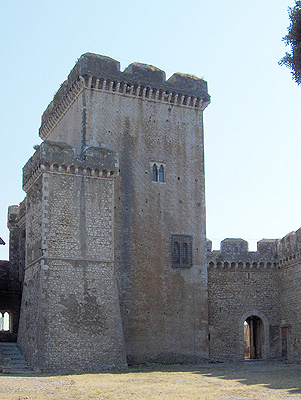 Sermoneta (Lazio, Itali), Castello Caetani, Sermoneta (Lazio, Italy)