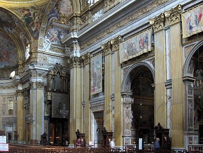 Il Gesù, interieur (Rome), Il Gesù, interior