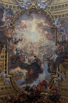 Il Gesù, interieur (Rome); Il Gesù, interior