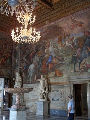 Sala dei Capitani (Rome), Hall of the Captains