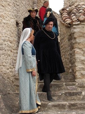 Historisch gezelschap (Abruzzen, Itali); Historical group (Abruzzo, Italy)