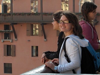 Scholieren (Bassano del Grappa, Itali); Students (Bassano del Grappa, Italy)