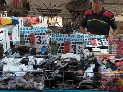 Markt (Bassano del Grappa, Itali), Market (Bassano del Grappa, Italy)