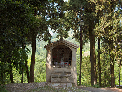 Wegaltaar in Asolo (TV, Veneto, Itali); Wayside shrine, Asolo (TV, Veneto, Italy)