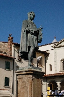 Monument voor Giotto (Vicchio, Toscane, Itali), Monument for Giotto (Vicchio, Tuscany, Italy)