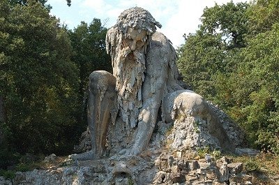 Apennijnenreus (Villa Demidoff di Pratolino), The Appennine Colossus (Vaglia, Tuscany, Italy)