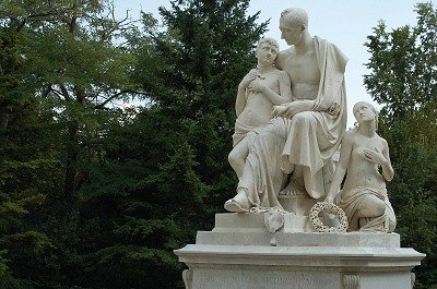 Monument voor Demidoff (Villa Demidoff, Toscane); Monument for Demidoff (Villa Demidoff, Tuscany)