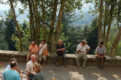 Zondags uitstapje (Vaglia, Toscane), Sunday outing (Vaglia, Tuscany)