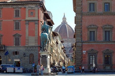 Piazza della S.S. Annunziata (Florence, Itali); Piazza della S.S. Annunziata (Florence, Italy)