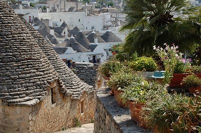 Trulli in Alberobello (Apuli, Itali), Trulli in Alberobello (Apulia, Italy)