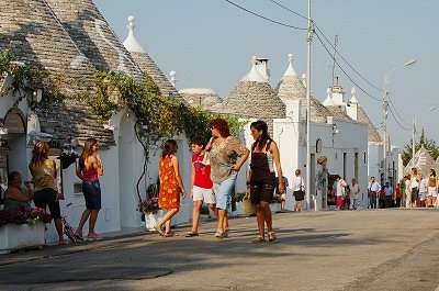 Trulli in Alberobello (Apuli, Itali), Trulli in Alberobello (Apulia, Italy)