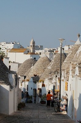 Trulli in Alberobello (Apuli, Itali); Trulli in Alberobello (Apulia, Italy)