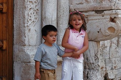 Broer en zus (Apuli, Itali), Brother and sister (Apulia, Italy)