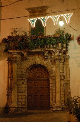 Toegangspoort (Martina Franca, Itali); Entrance arch (Martina Franca, Italy)