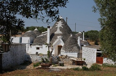 Trullo bij Alberobello (Apuli, Itali), Trullo near Alberobello (Apulia, Italy)