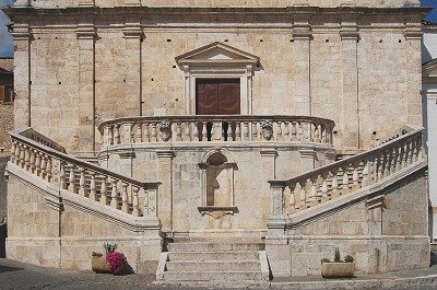 Kerk in Scurcola Marsicana (Abruzzen, Itali), Church in Scurcola Marsicana (Abruzzo, Italy)