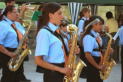 Orkest in Tagliacozzo (Abruzzen, Itali), Orchestra in Tagliacozzo (Abruzzo, Italy)