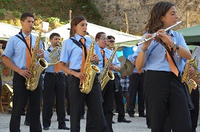 Orkest in Tagliacozzo (Abruzzen, Itali), Orchestra in Tagliacozzo (Abruzzo, Italy)