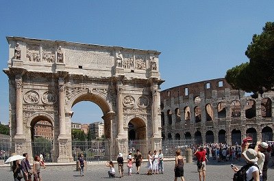 Boog van Constantijn (Rome, Itali), Arch of Constantine (Rome, Italy)