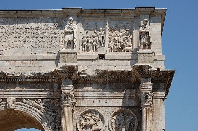 Boog van Constantijn (Rome, Italië); Arch of Constantine (Rome, Italy)