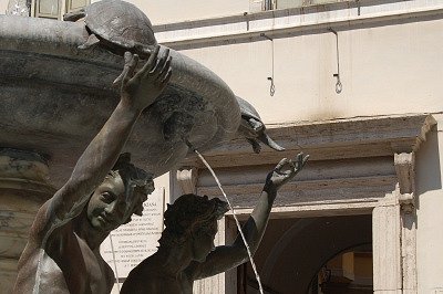 Schildpaddenfontein (Rome, Itali), Fontana delle Tartarughe (Italy, Latium, Rome)