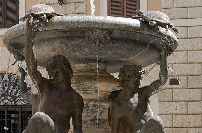 Schildpaddenfontein (Rome, Itali), Fontana delle Tartarughe (Italy, Latium, Rome)