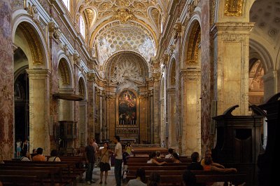 Chiesa di San Luigi dei Francesi, Rome, Itali, Church of St. Louis of the French, Rome, Italy