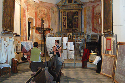 Oratorium van Bajardo (IM, Liguri, Itali); Oratory of Bajardo (IM, Liguria, Italy)