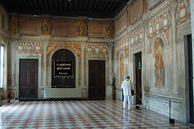 Odium, Teatro Olimpico, Vicenza, Veneto, Itali; Teatro Olimpico (Andrea Palladio), Vicenza, Italy