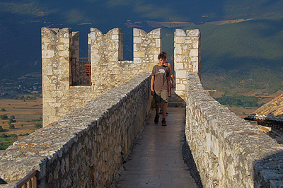 Castello Piccolomini, Capestrano; Piccolomini or Mediceo Castle, Capestrano