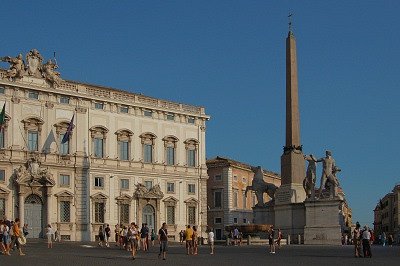 Piazza del Quirinale (Rome, Italië); Piazza del Quirinale (Italy, Latium, Rome)