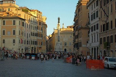 Piazza di Spagna (Rome, Itali), Piazza di Spagna (Italy, Latium, Rome)