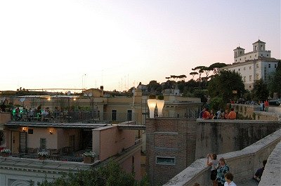 Bar bij de spaanse trappen (Lazio, Rome), Bar near the Spanish Steps (Latium, Rome)