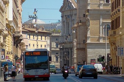 Corso Vittorio Emanuele II (Rome, Itali), Corso Vittorio Emanuele II (Italy, Latium, Rome)