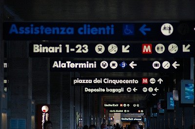 Station Roma Termini (Rome, Italië); Roma Termini railway station (Rome)