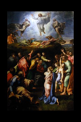 Rafaël Santi, Transfiguratie, 1516- 1520, Rome; Raphael, Transfiguration, Vatican Museums, Rome