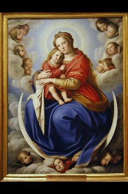 Sassoferrato, Madonna met Kind, ca. 1650, Rome; Sassoferrato, Madonna and Child, circa 1650, Rome
