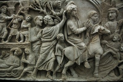 Sarcophagus of the Miracle of Bethseda, Rome, Sarcophagus of the Miracle of Bethseda, Rome