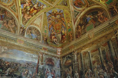 Zaal van Constantijn, Vaticaanse Musea, Rome, Sala di Costantino, Vatican Museums, Rome