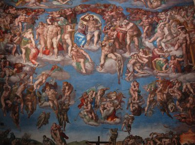 Sixtijnse Kapel, Rome, Italië, Sistine Chapel, Rome, Italy