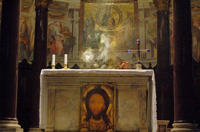 Basiliek van Santa Maria in Trastevere, Rome, Basilica of Our Lady in Trastevere, Rome, Italy