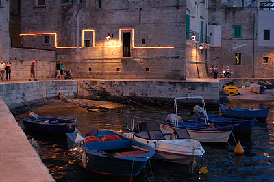 Haven van Monopoli (Apuli, Itali); Old harbour of Monopoli (Puglia, Italy)