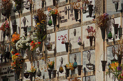 Begraafplaats van Alberobello (BA, Apulië, Italië); Graveyard of Alberobello (BA, Pugllia, Italy)