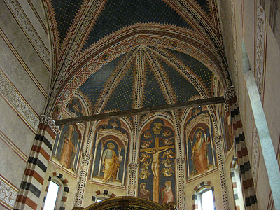 Basilica di San Zeno, Verona, Veneto, Itali; Basilica of San Zeno (San Zenone), Verona