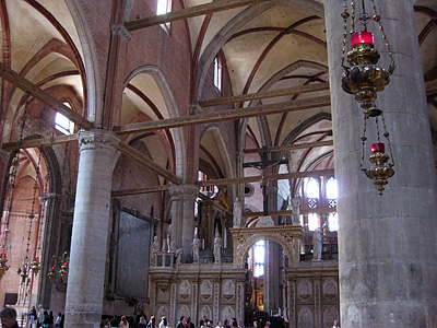 Chiesa dei Frari (Frari-kerk) Veneti, Itali, Frari (Venice, Italy)